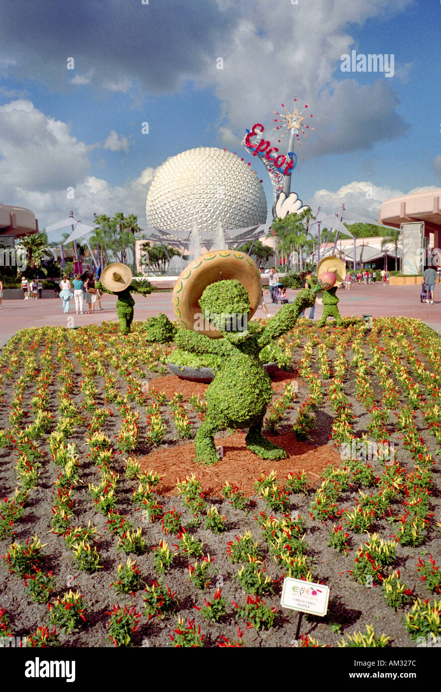 Donald Duck Busch Disney Epcot Florida Stockfoto