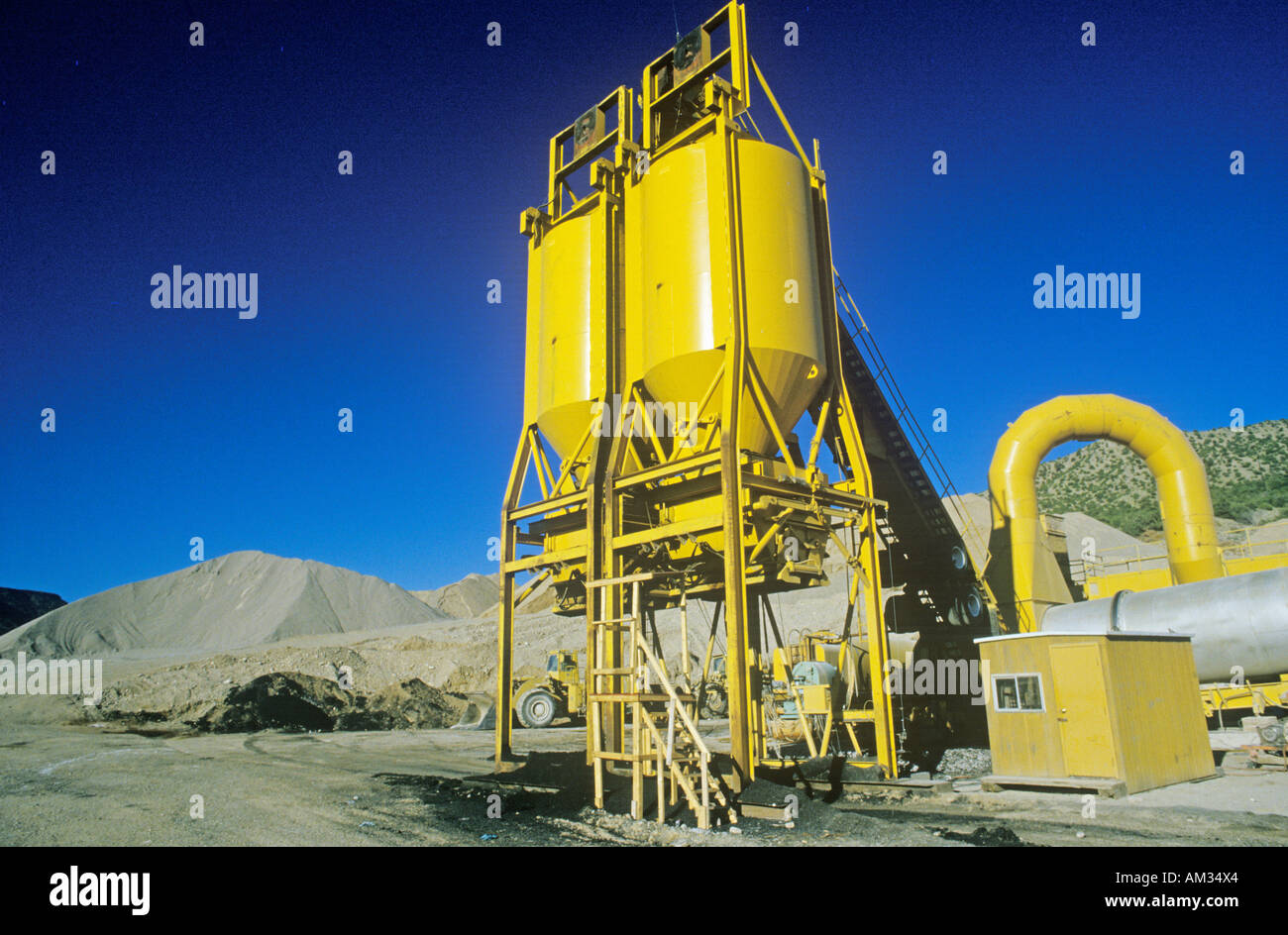 Still-Leben auf der Straße nach Taos NM Bergbau Stockfoto