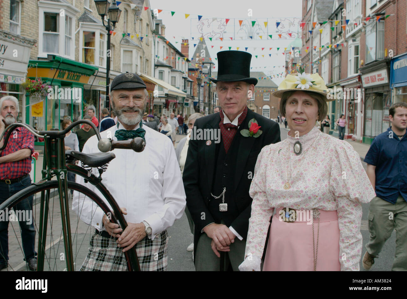 Viktorianische Festivals Llandrindod Wells Wales UK Stockfoto