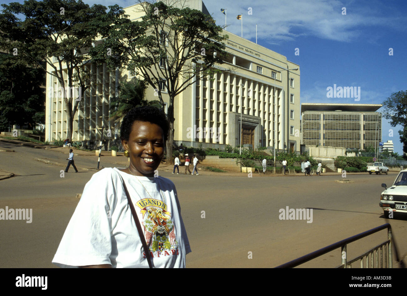 Nationalen Grindlays Bank Kampala Stockfoto