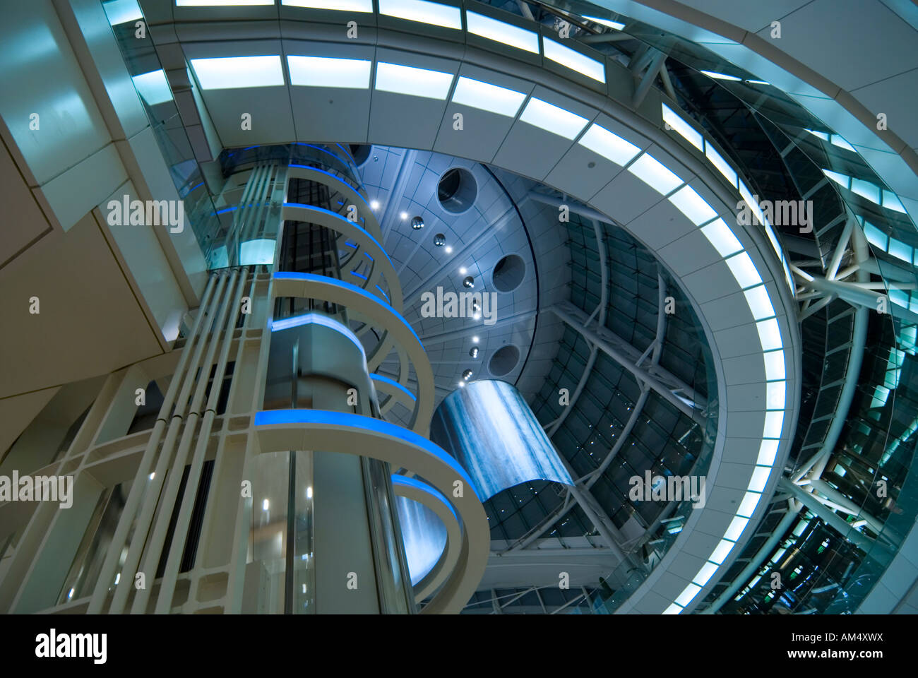 Flughafen Tokio-Haneda Interieur Stockfoto