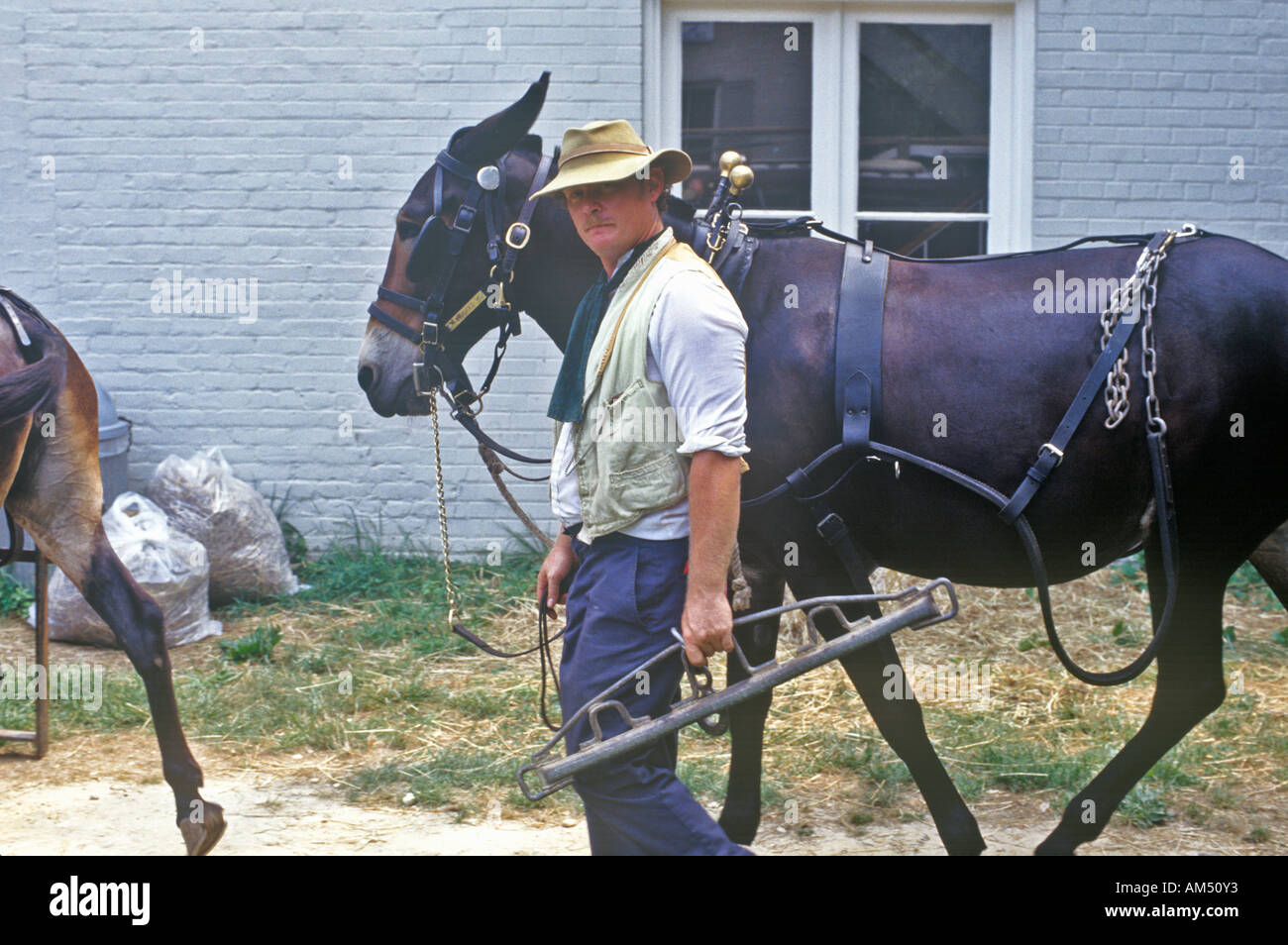 C O Canal National Historical Park Georgetown Washington DC Stockfoto