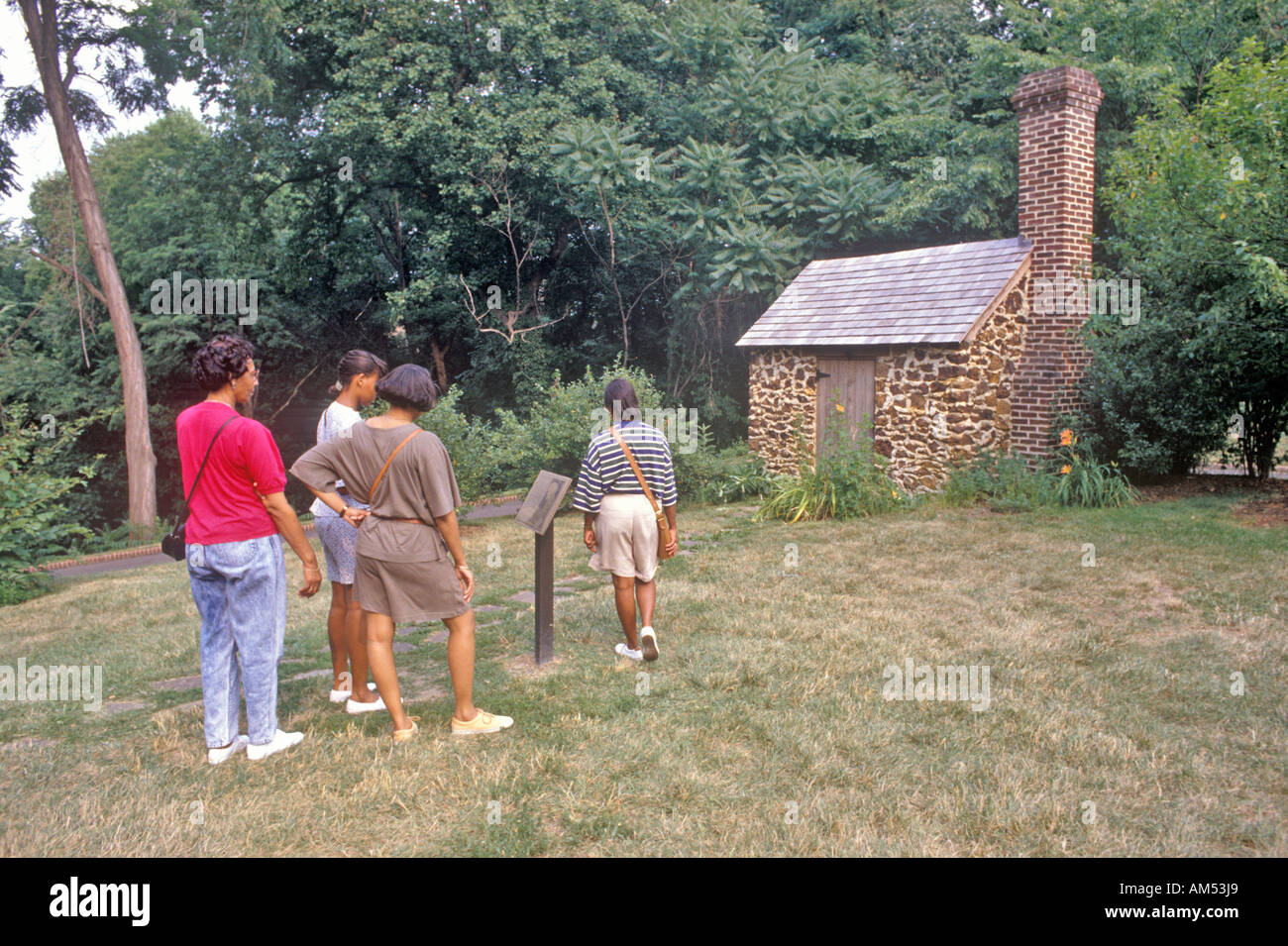 Haus von Frederick Douglass Cedar Hill Washington DC Stockfoto