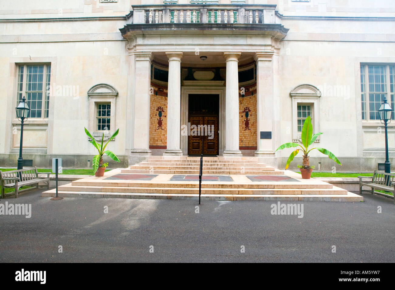 Außenseite des Barnes Museum Philadelphia Pennsylvania Stockfoto