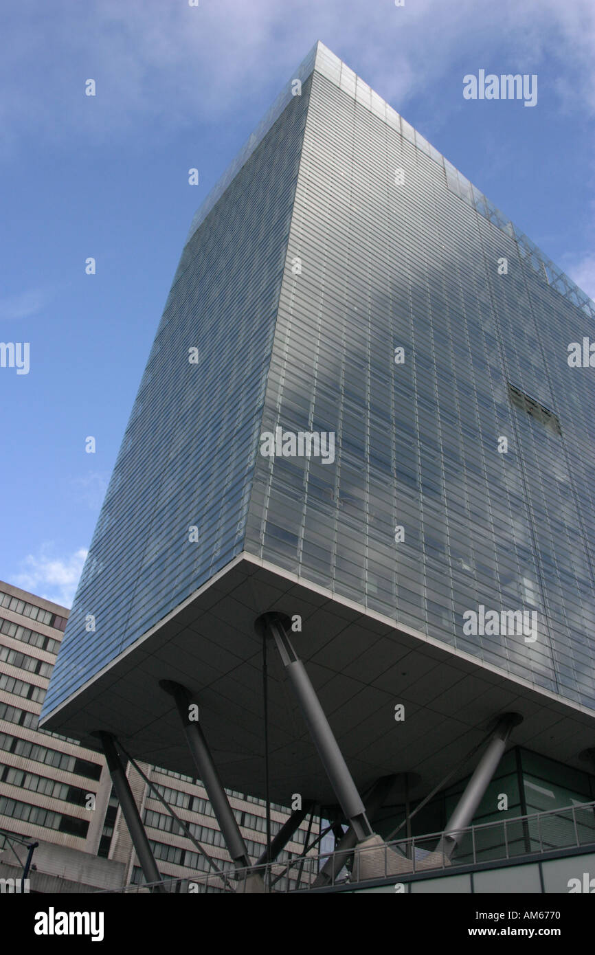 Nummer 1 Deansgate, Manchester. Nummer 1 Deansgate ist Großbritanniens größte alle - Stahl Wohngebäude. Es hat eine £2 Million Penthouse Suite. Stockfoto