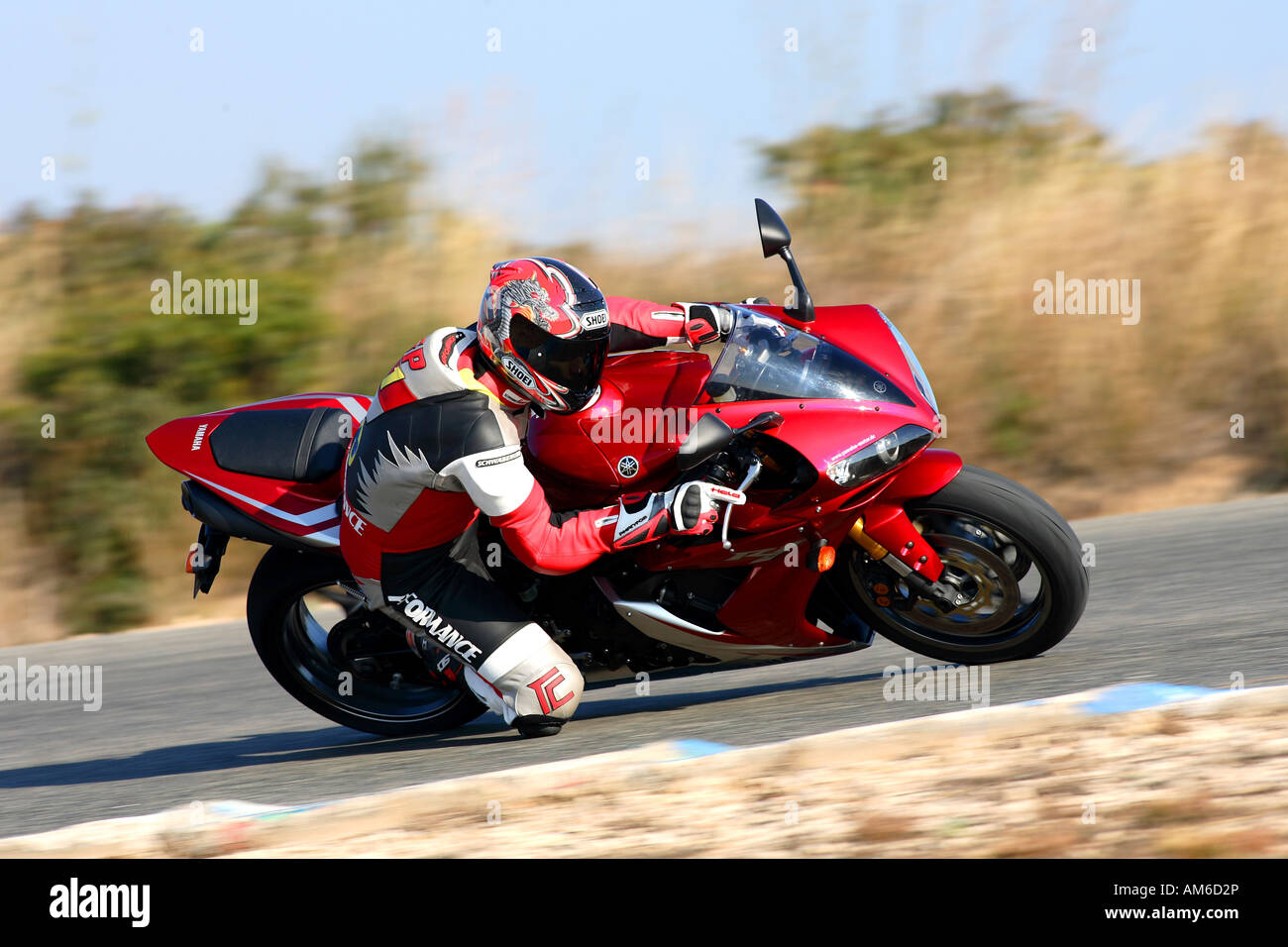 Yamaha R1 Stockfoto