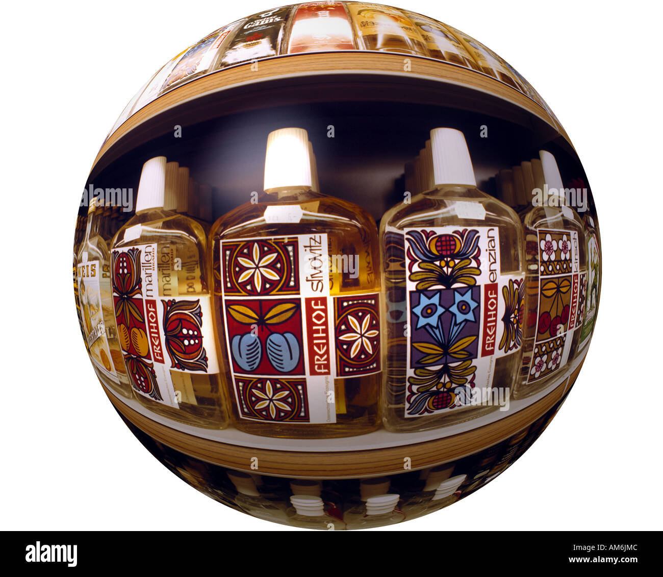 AT - TYROL: Schaufenster in St. Anton Stockfoto