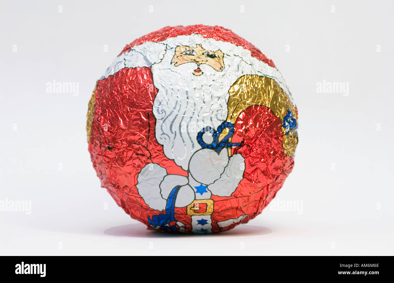 Santa Claus Ball Stockfoto