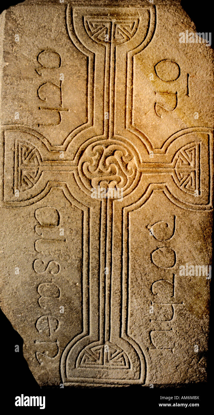 Irland Irland irische Europa Clonmacnoise gegründet 545 von St. Ciarán Stockfoto