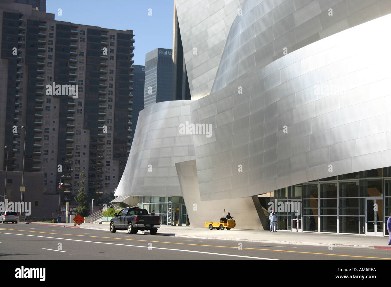 Walt Disney Concert Hall Los Angeles Music Center Los Angeles Kalifornien Stockfoto