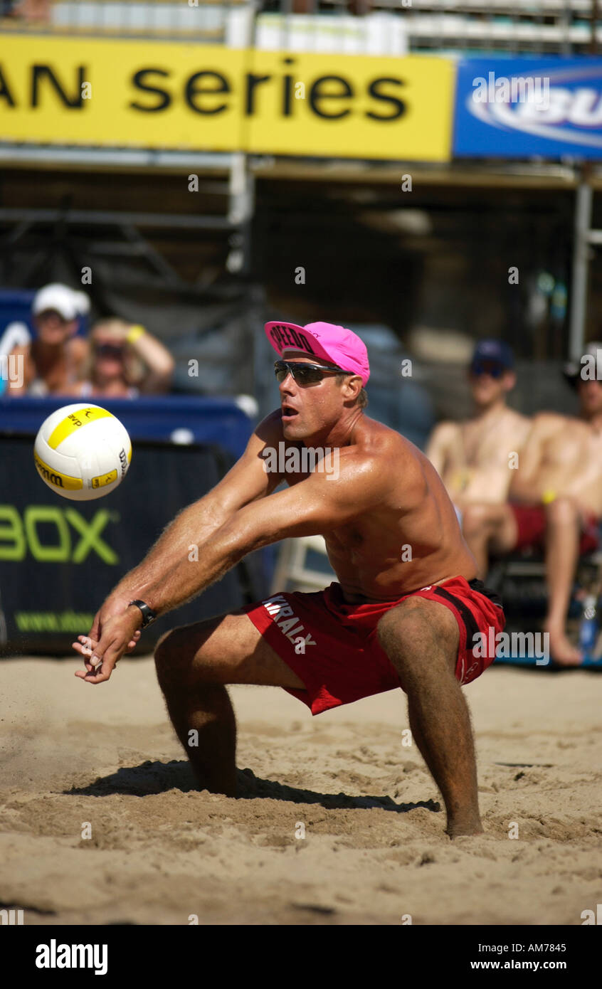 AVP Professional Beach Volleyball Kalifornien USA Stockfoto