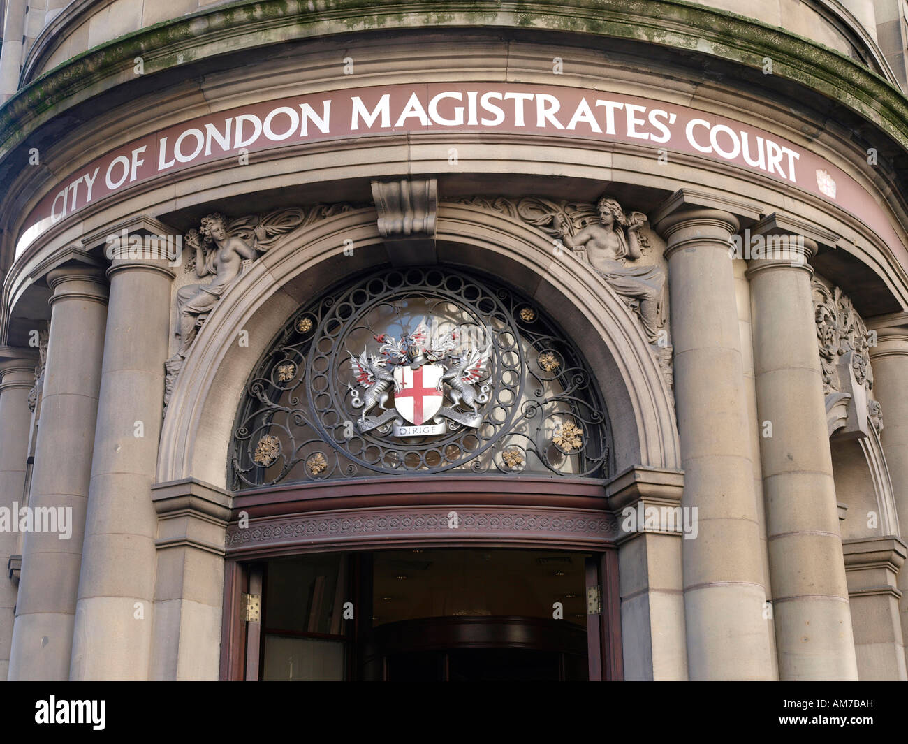 Die Stadt von London Magistrates Court, 1 Queen Victoria Street, London EC4N 4XY Stockfoto