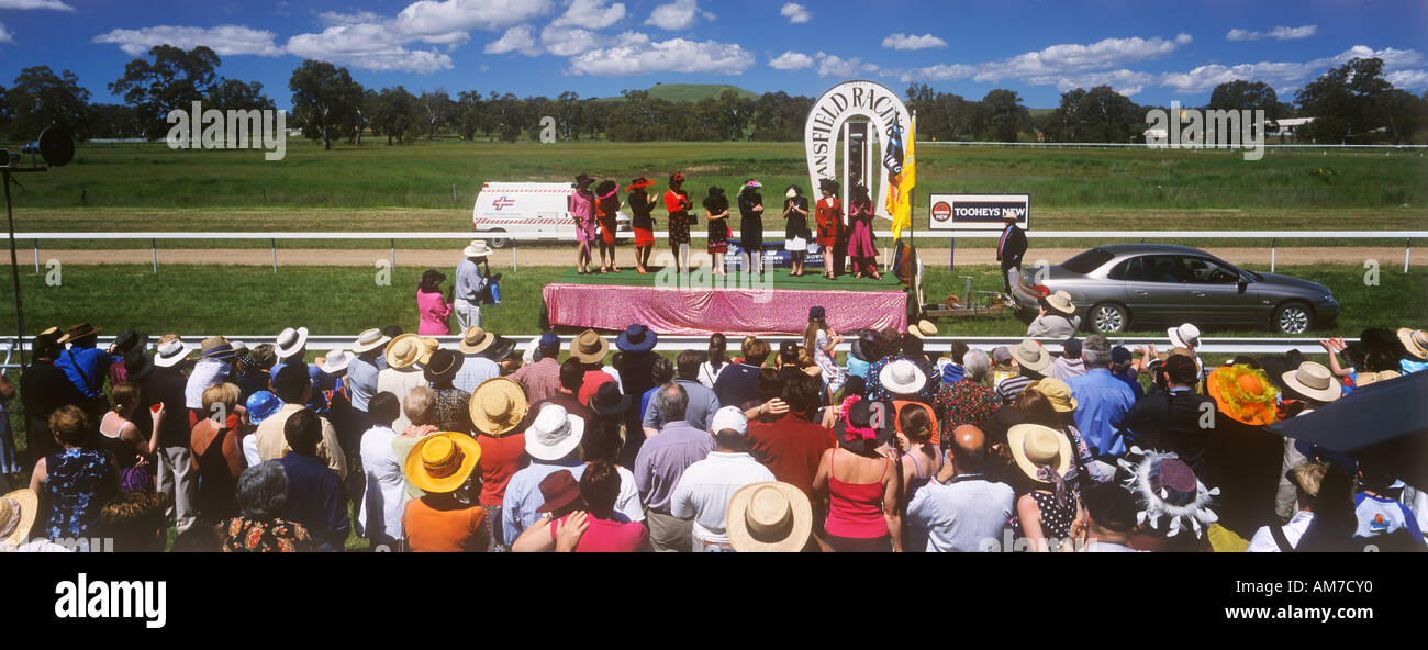 Land Rennen treffen, Victoria, Australien Stockfoto