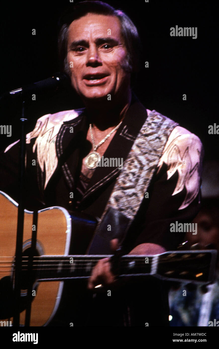 GEORGE JONES uns Country-Musiker Stockfoto