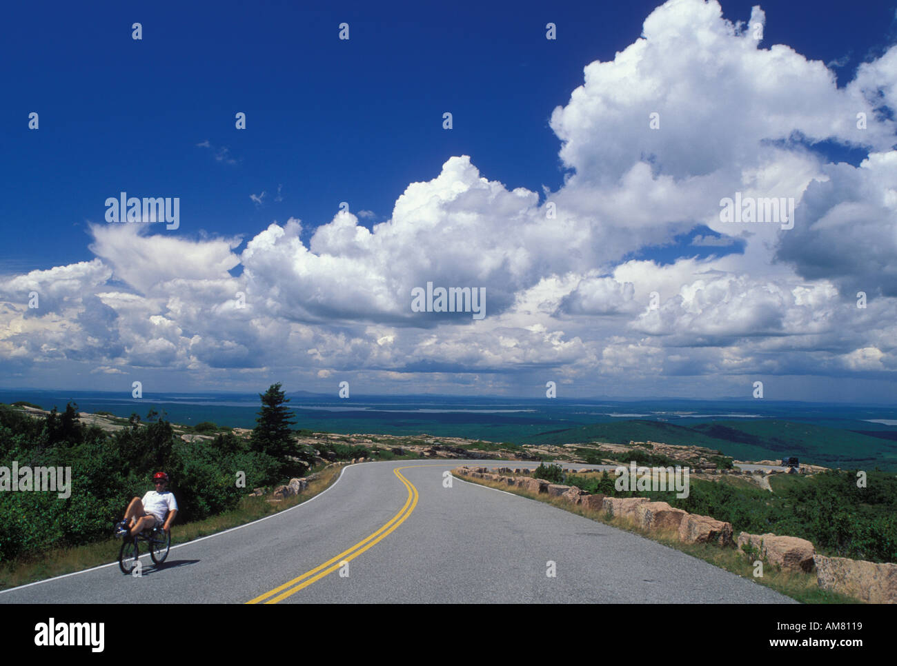 AJ19398, Acadia Nationalpark, ME, Mount Desert Island, Maine Stockfoto