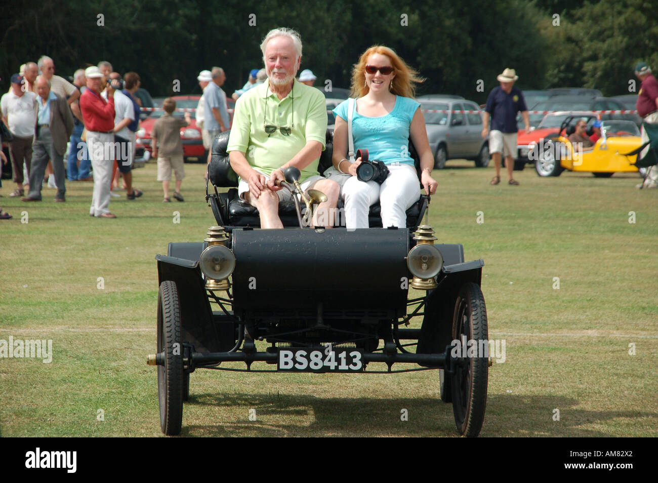 Old Timer Rotary Club Show in Lymington UK Stockfoto