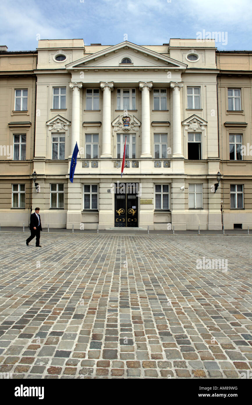 Sabor, Parlament von Kroatien, Zagreb, Kroatien Stockfoto