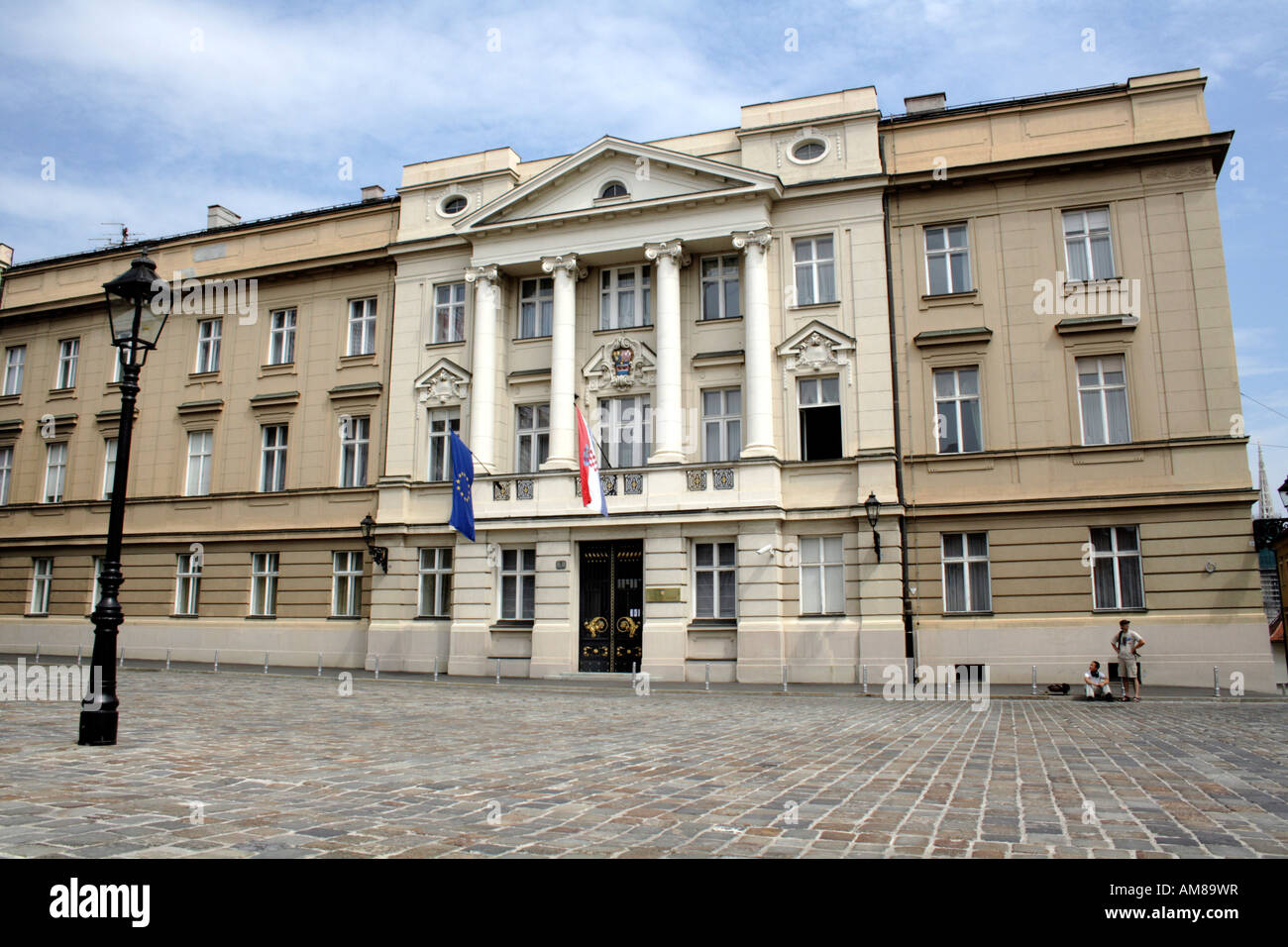 Sabor, Parlament von Kroatien, Zagreb, Kroatien Stockfoto