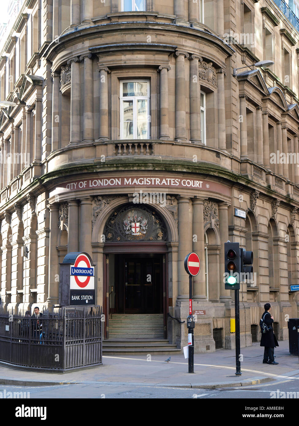 Die Stadt von London Magistrates Court, 1 Queen Victoria Street, London EC4N 4XY Stockfoto