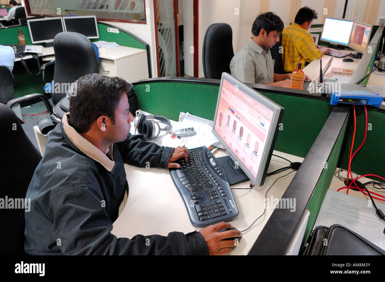 Indien, Karnataka Zustand, Bangalore, Start-up-Riya einheimischen Stockfoto