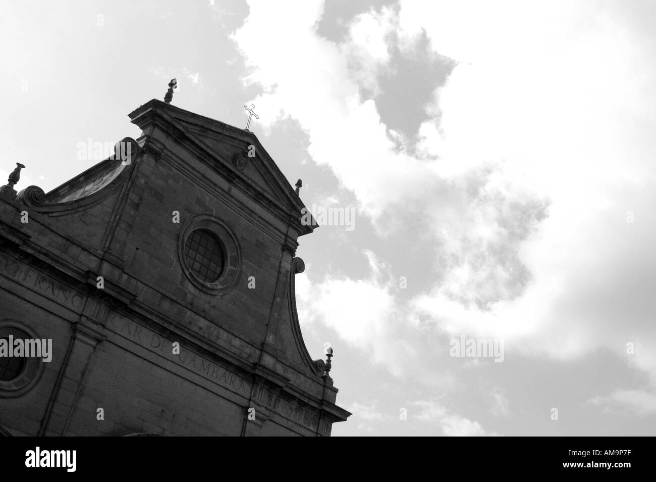 Die Kathedrale von Viterbo Italien Stockfoto