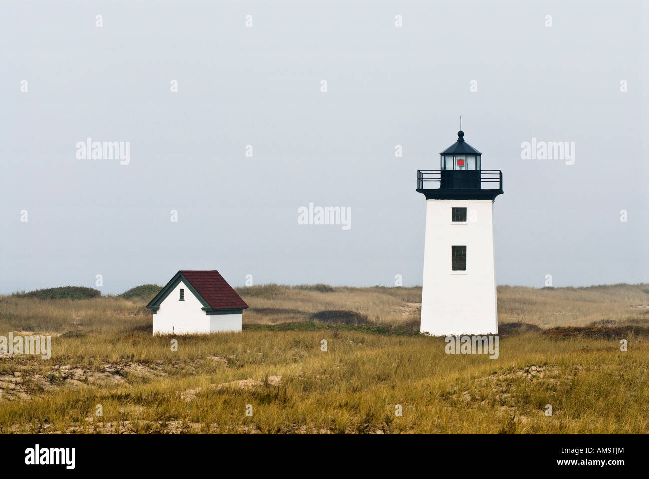 Hölzerne Ende Leuchtturm Provincetown Cape Cod MA Massachusetts Stockfoto