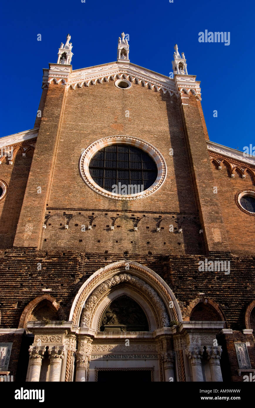 Kirche des Heiligen John & Paul, Ss.Giovanni e Paolo, Venedig, Italien Stockfoto