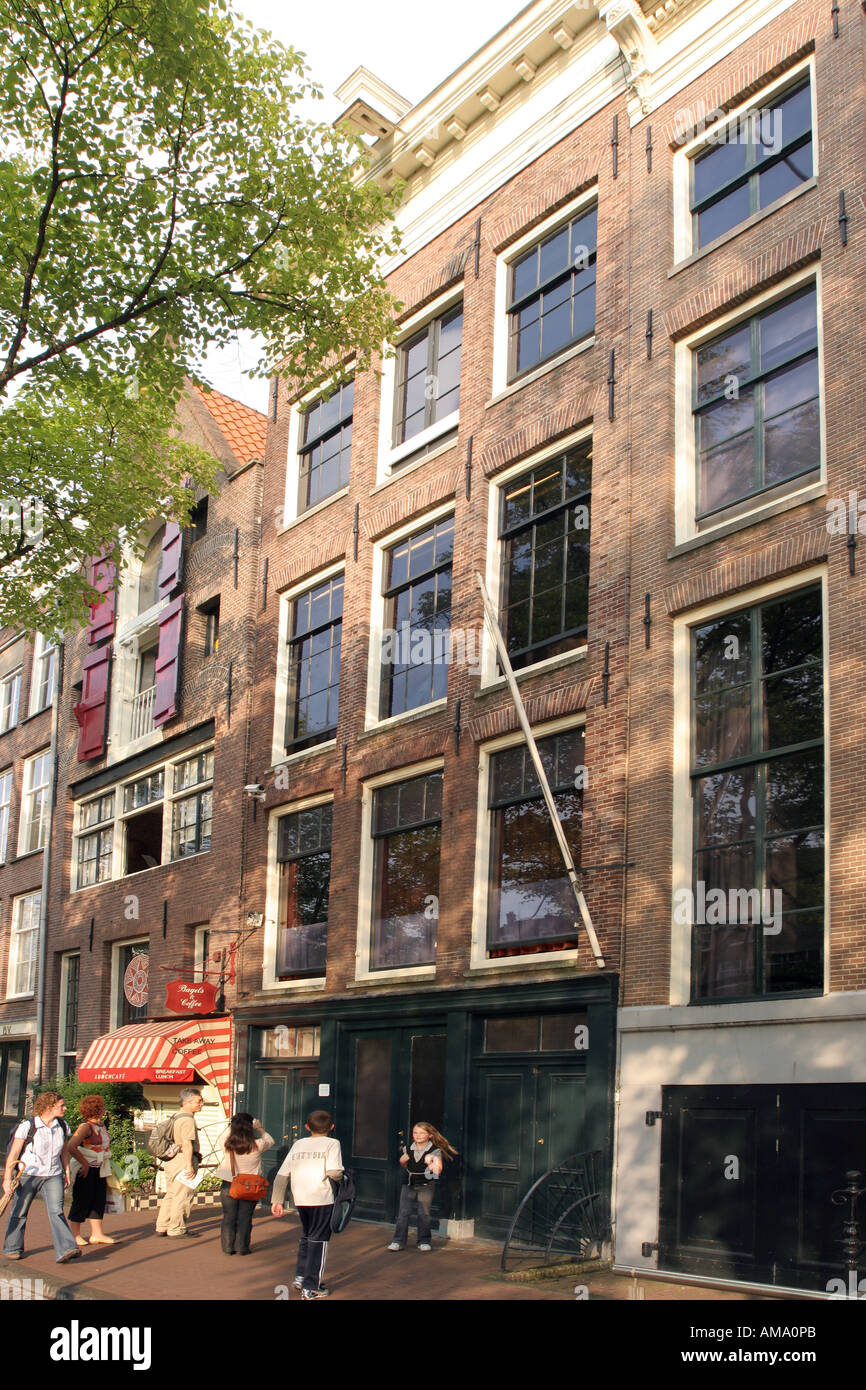 Anne Frank Haus, Amsterdam Stockfoto
