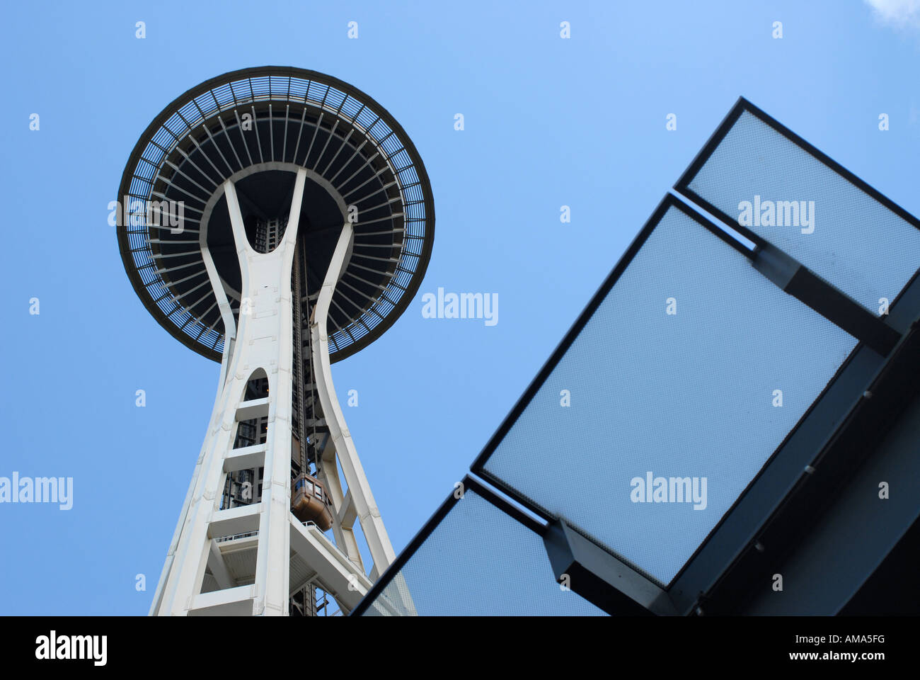 Seattle Space Needle Sommer 2007 (© Alan Davidson) Stockfoto