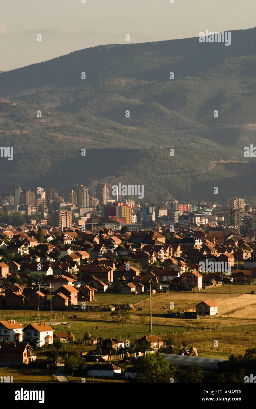 Mitrovica, Provinz Kosovo, Serbien Stockfoto