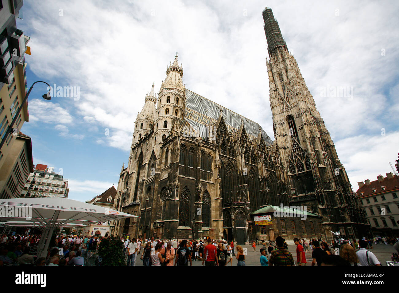 Aug 2008 - Kathedrale St. Stephan Wien Österreich Stockfoto