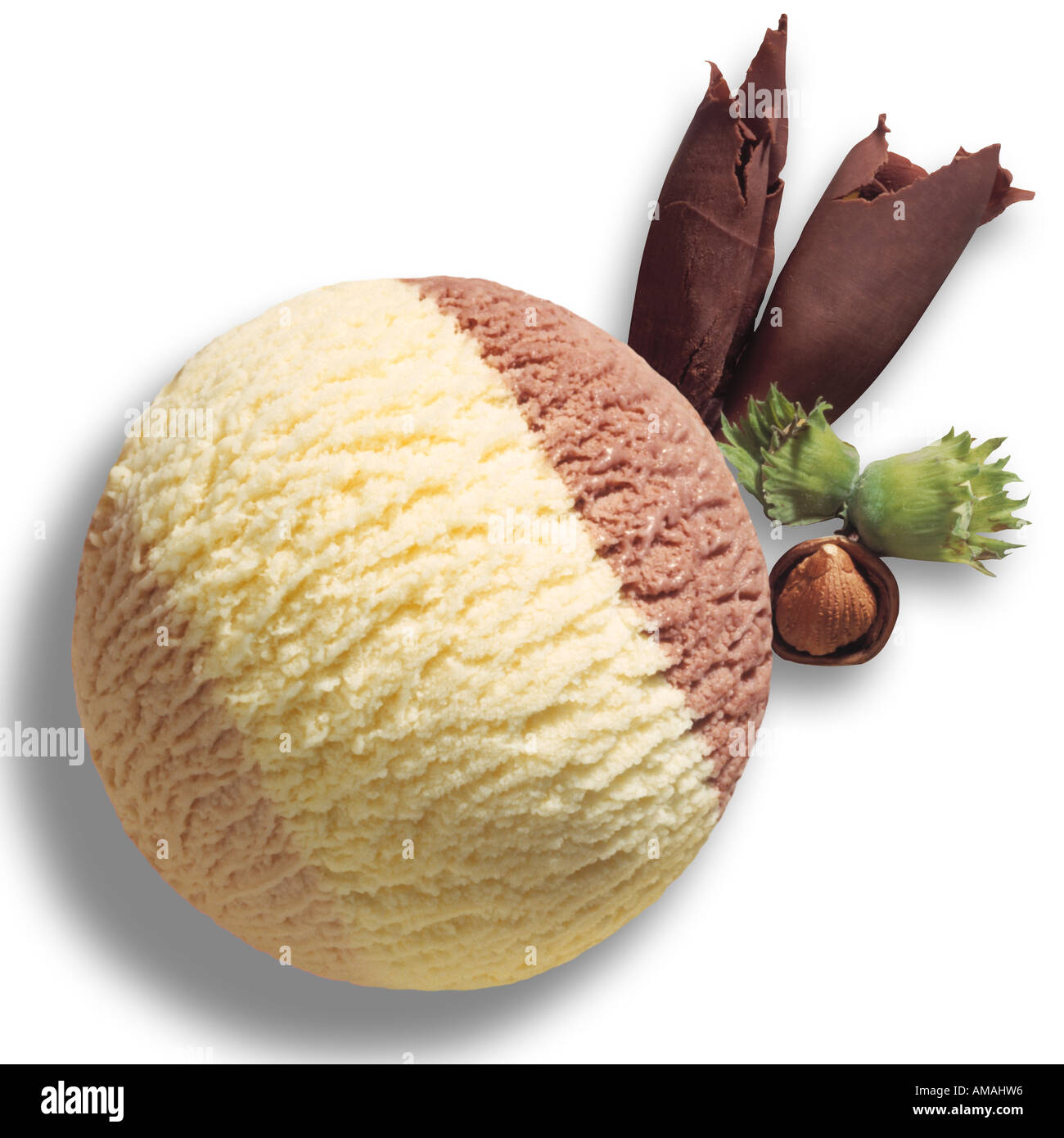 Kugel Eis Stockfoto