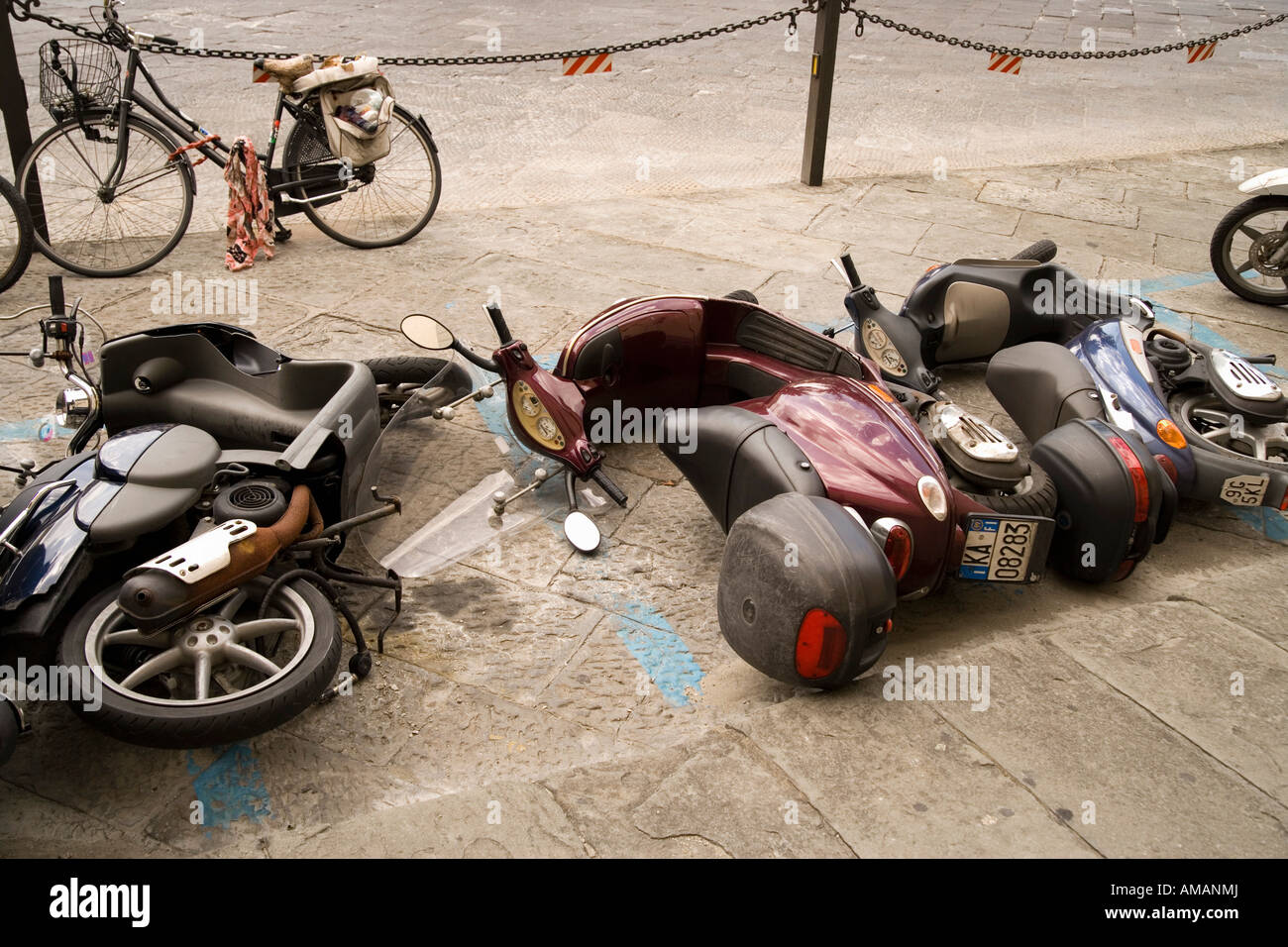 Mopeds Stockfoto
