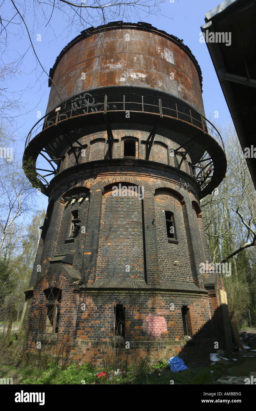 alten Wasserturm, Deutschland, Mecklenburg-Vorpommern, Stendal Stockfoto