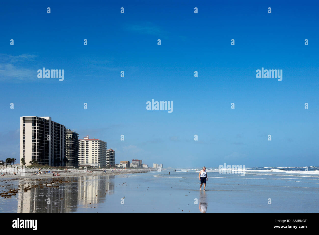 Jax Beach, Jacksonville, Florida Stockfoto