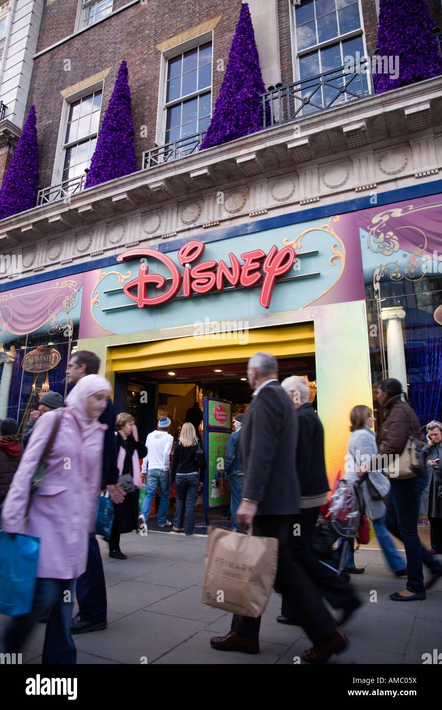 Disney Store Oxford Street London UK Stockfoto