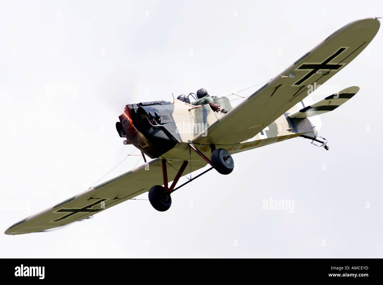 1. Weltkrieg Junkers CL 1 Flugzeug Stockfoto