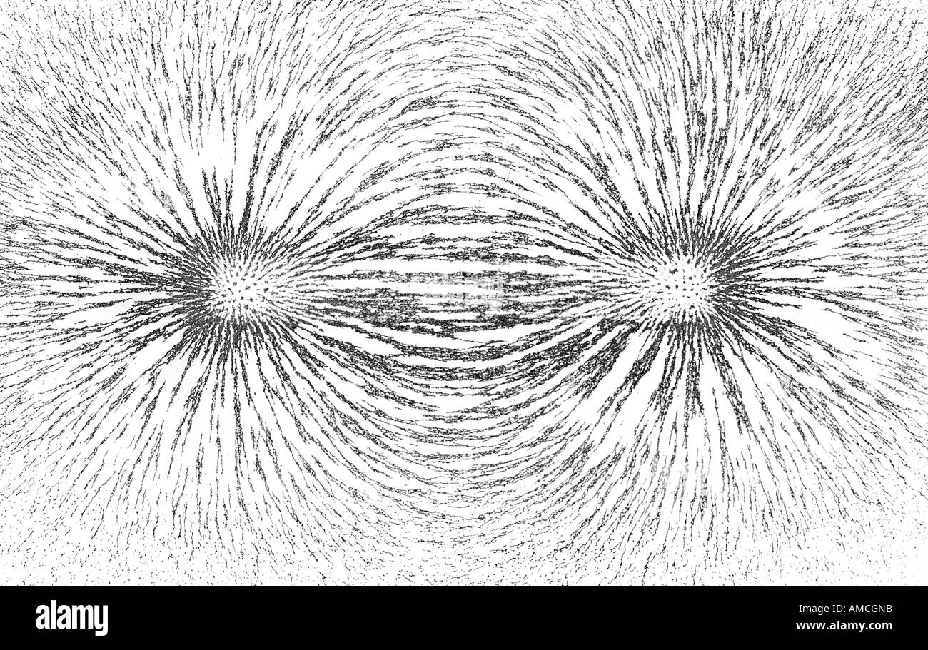 Magnetfeld eisenspäne -Fotos und -Bildmaterial in hoher Auflösung – Alamy