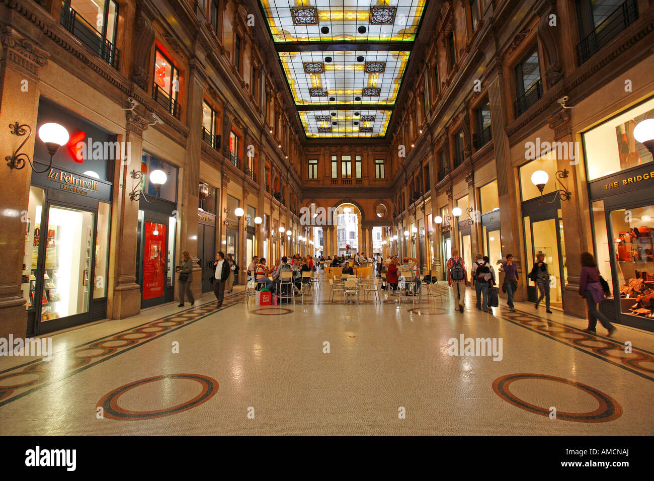 Galleria Alberto Sordi, Rom, Italien Stockfoto