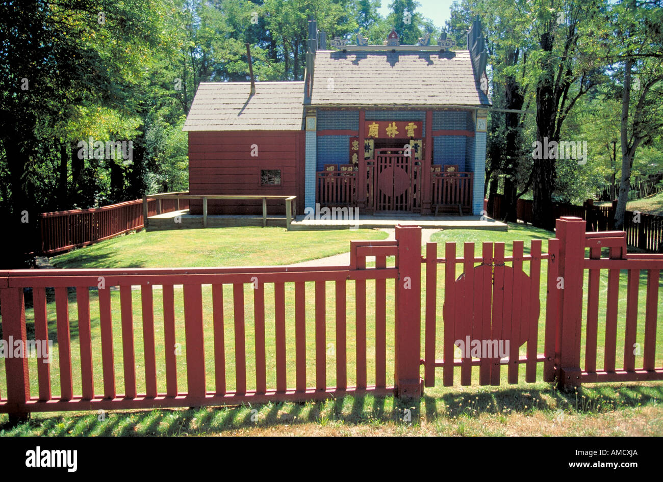 Elk241 2179 Kalifornien Weaverville Joss House State Historic Park 1874 Stockfoto