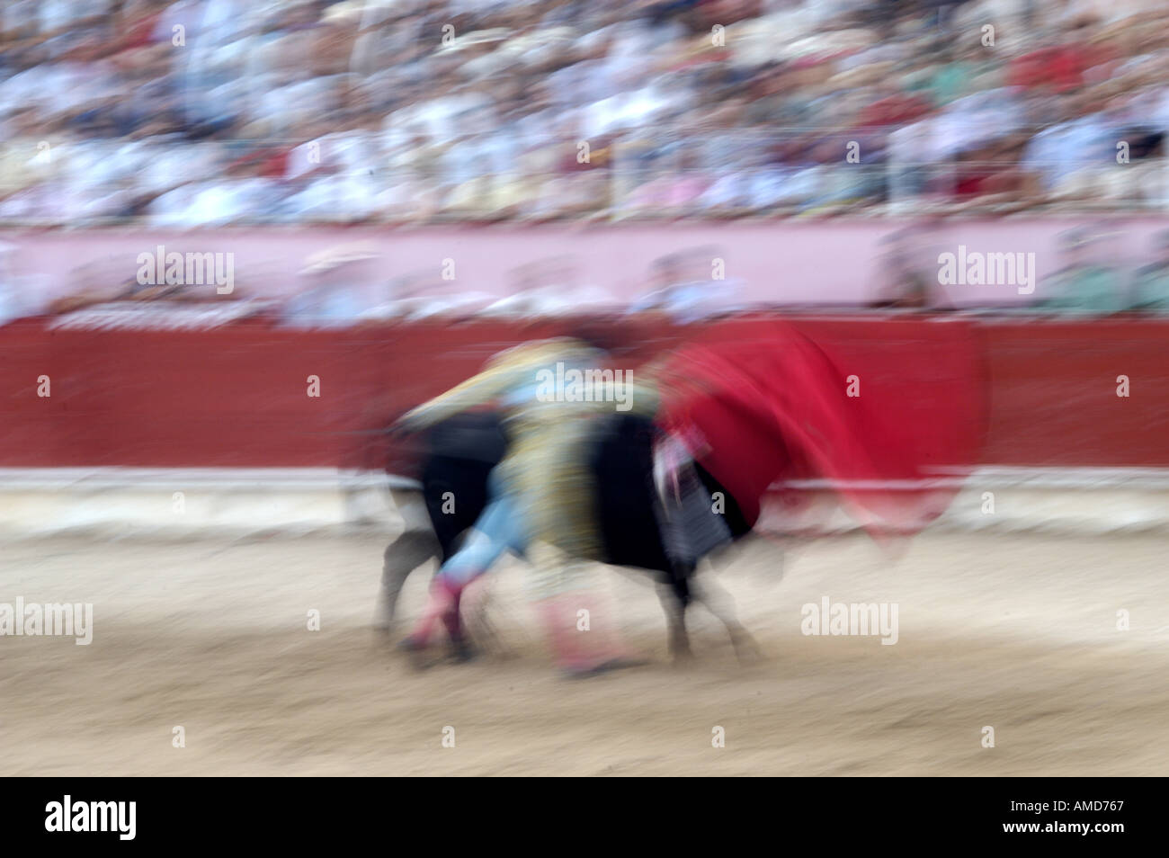 Stierkampf in Mallorca Spanien Mallorca Mittelmeer Süd Europa Corrida de Toros Torero Stockfoto