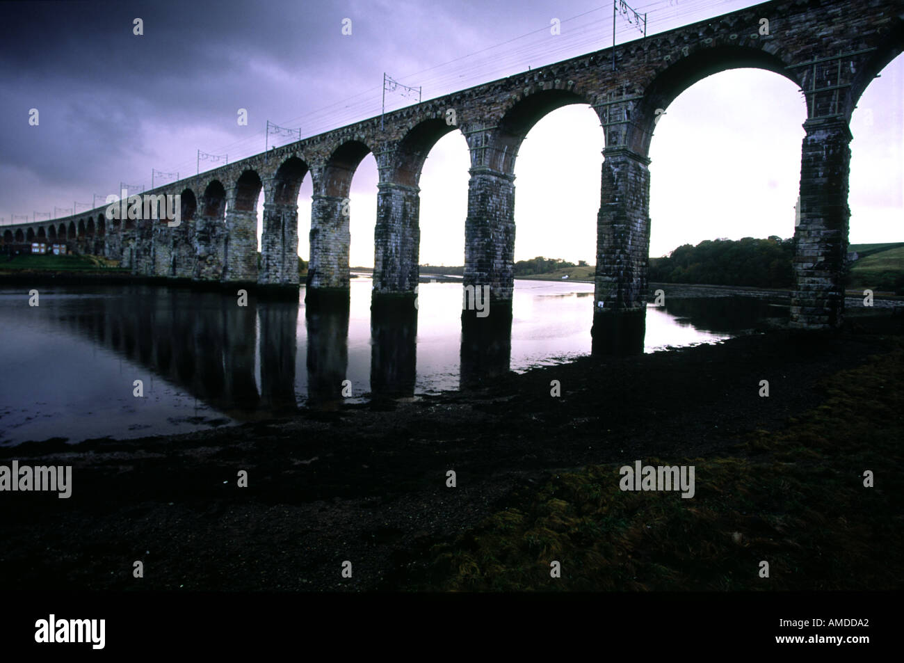 Royal Grenzbrücke Berwick am Tweed UK Stockfoto