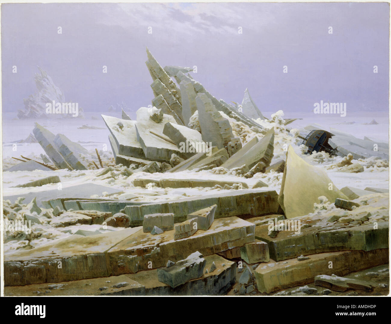 Caspar David Friedrich Das Eismeer Caspar david friedrich das eismeer -Fotos und -Bildmaterial in hoher