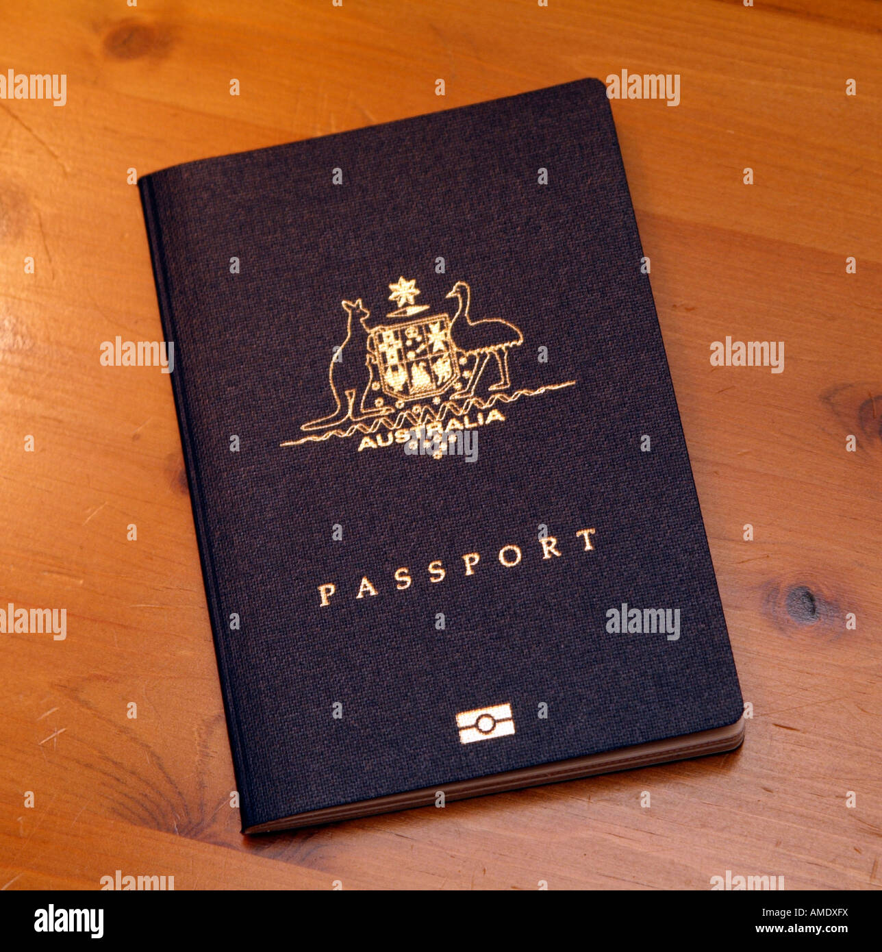 Neue Version der australischen Pass Stockfoto