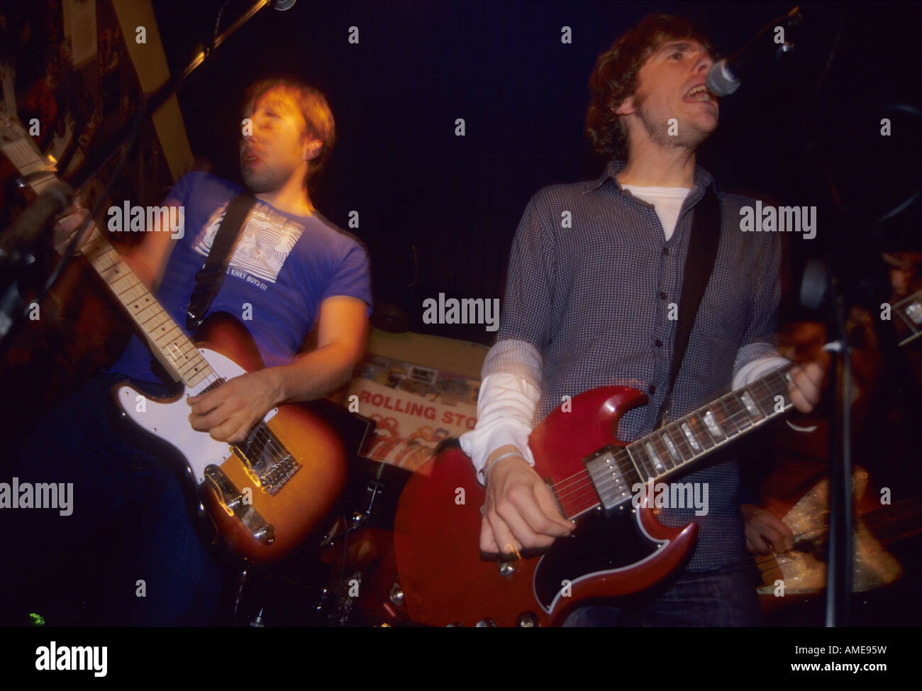 Konzert in Nac Nud Pub SORIA Stadt Kastilien und Leon Region Spanien Stockfoto