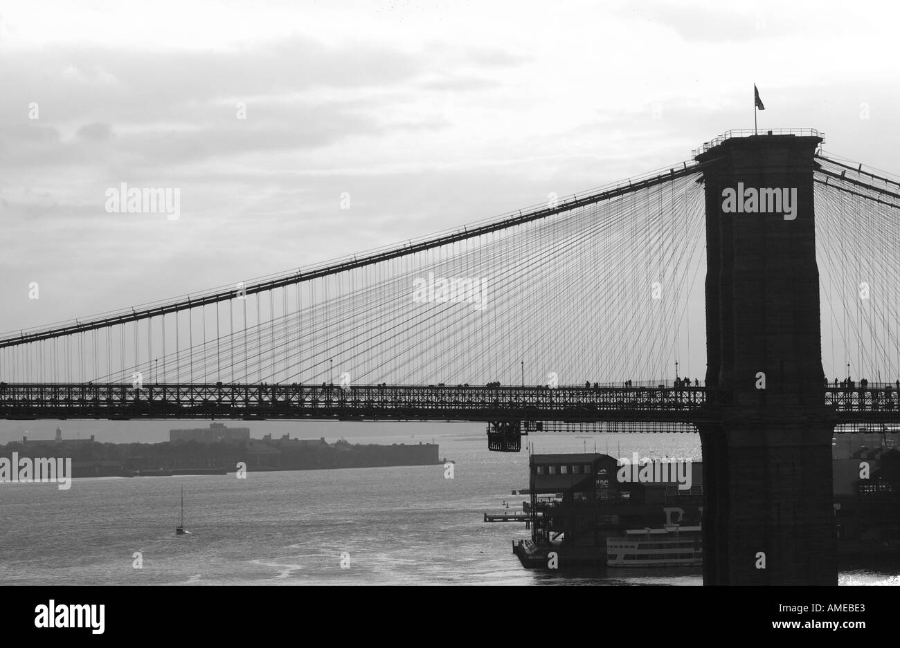 Brooklyn Bridge Stockfoto