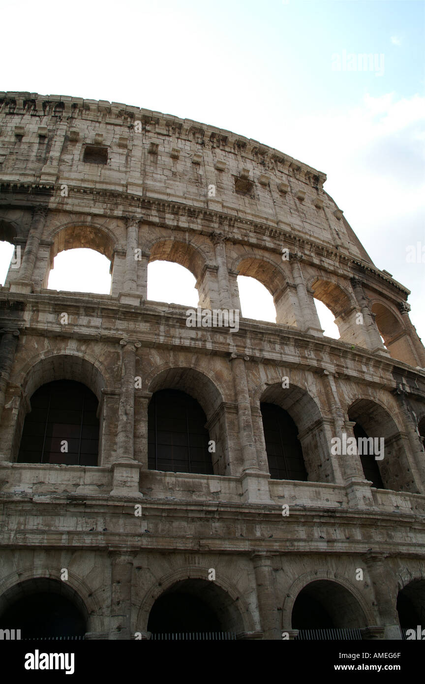 Das Colloseum Rom Italien Stockfoto