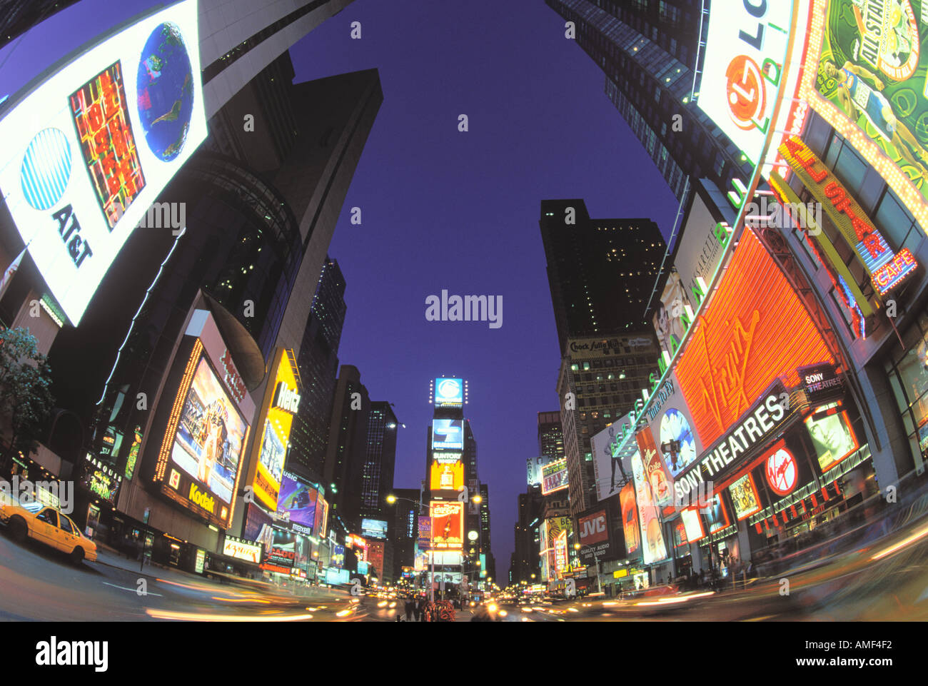 Times Square in Manhattan New York Stockfoto