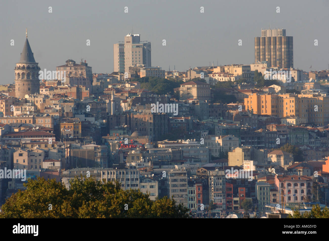 Ägypten, Istanbul, Stadtteilen Karaköy, Galata Und Taksim Stockfoto