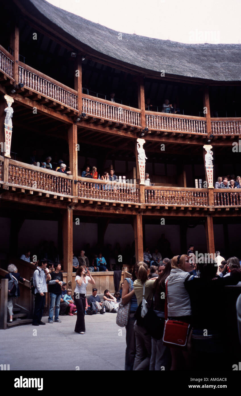 Globe Theater ufernahen London, UK Stockfoto